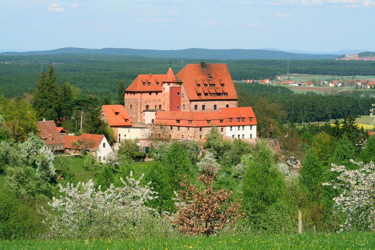 Cvjm Jugendherberge Burg Wernfels Spalt Exterior photo